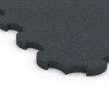 Detailaufnahme der Randausprägung von WARCO-Produkt 6322, Fitnes zaščitna podlaga, Format 102,5 x 102,5 x 3 cm | 1,05 m², Farbe Antracit.