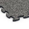 Detailaufnahme der Randausprägung von WARCO-Produkt 6823, Fitness Active talna obloga, Format 44,6 x 44,6 x 1,8 cm, Farbe Temnosivi granit.