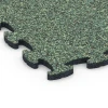 Detailaufnahme der Randausprägung von WARCO-Produkt 6798, Gumijasta podloga za agility, Format 44,6 x 44,6 x 1,8 cm, Farbe Angleška trata.