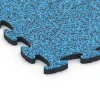 Detailaufnahme der Randausprägung von WARCO-Produkt 6830, Fitness Active talna obloga, Format 44,6 x 44,6 x 1,8 cm, Farbe Atlantik.