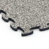 Detailaufnahme der Randausprägung von WARCO-Produkt 6860, Fitnes talna obloga Max, Format 44,6 x 44,6 x 1,8 cm, Farbe Sivi granit.