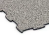 Detailaufnahme der Randausprägung von WARCO-Produkt 6833, Fitness Active talna obloga, Format 97,1 x 97,1 × 1,8 cm, Farbe Sivi granit.