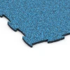Detailaufnahme der Randausprägung von WARCO-Produkt 6839, Fitness Active talna obloga, Format 97,1 x 97,1 × 1,8 cm, Farbe Atlantik.