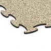 Detailaufnahme der Randausprägung von WARCO-Produkt 6928, Gumijaste plošče za sejme, Format 98 x 98 × 1,8 cm, Farbe Travertin.