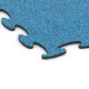 Detailaufnahme der Randausprägung von WARCO-Produkt 6929, Gumijaste plošče za sejme, Format 98 x 98 × 1,8 cm, Farbe Atlantik.