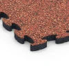 Detailaufnahme der Randausprägung von WARCO-Produkt 6845, Fitness Active talna obloga, Format 44,6 x 44,6 × 2,8 cm, Farbe Etna.