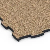 Detailaufnahme der Randausprägung von WARCO-Produkt 6889, Fitnes talna obloga Max, Format 97,1 x 97,1 x 2,8 cm, Farbe Terakota.