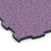 Detailaufnahme der Randausprägung von WARCO-Produkt 6891, Fitnes talna obloga Max, Format 97,1 x 97,1 x 2,8 cm, Farbe Levandula.