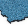Detailaufnahme der Randausprägung von WARCO-Produkt 6893, Fitnes talna obloga Max, Format 97,1 x 97,1 x 2,8 cm, Farbe Atlantik.