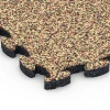 Detailaufnahme der Randausprägung von WARCO-Produkt 6772, Gumijaste plošče za rob bazena, Format 28,9 x 28,9 x 1,8 cm, Farbe Terakota.
