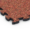 Detailaufnahme der Randausprägung von WARCO-Produkt 6773, Gumijaste plošče za rob bazena, Format 28,9 x 28,9 x 1,8 cm, Farbe Etna.