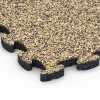 Detailaufnahme der Randausprägung von WARCO-Produkt 6777, Gumijaste plošče za rob bazena, Format 28,9 x 28,9 x 1,8 cm, Farbe Ratan.