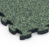 Detailaufnahme der Randausprägung von WARCO-Produkt 6816, Gumijaste ploščice za balkon, Format 28,9 x 28,9 x 1,8 cm, Farbe Angleška trata.