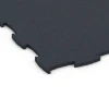 Detailaufnahme der Randausprägung von WARCO-Produkt 6968, Fitness Premium studijska podlaga Plus, Format 99 x 99 x 1,8 cm, Farbe Antracit.