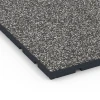 Detailaufnahme der Randausprägung von WARCO-Produkt 7132, Gumijasta podloga za zunanji fitnes, Format 60 x 60 x 3 cm | 0,36 m², Farbe Temnosivi granit.
