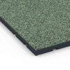 Detailaufnahme der Randausprägung von WARCO-Produkt 7134, Gumijasta podloga za zunanji fitnes, Format 60 x 60 x 3 cm | 0,36 m², Farbe Angleška trata.