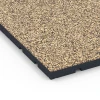 Detailaufnahme der Randausprägung von WARCO-Produkt 7140, Gumijasta podloga za zunanji fitnes, Format 60 x 60 x 3 cm | 0,36 m², Farbe Ratan.
