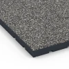 Detailaufnahme der Randausprägung von WARCO-Produkt 7141, Gumijasta podloga za zunanji fitnes, Format 60 x 60 x 4 cm | 0,36 m², Farbe Temnosivi granit.