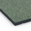 Detailaufnahme der Randausprägung von WARCO-Produkt 7143, Gumijasta podloga za zunanji fitnes, Format 60 x 60 x 4 cm | 0,36 m², Farbe Angleška trata.