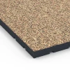 Detailaufnahme der Randausprägung von WARCO-Produkt 7144, Gumijasta podloga za zunanji fitnes, Format 60 x 60 x 4 cm | 0,36 m², Farbe Terakota.