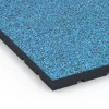 Detailaufnahme der Randausprägung von WARCO-Produkt 7148, Gumijasta podloga za zunanji fitnes, Format 60 x 60 x 4 cm | 0,36 m², Farbe Atlantik.