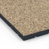 Detailaufnahme der Randausprägung von WARCO-Produkt 7149, Gumijasta podloga za zunanji fitnes, Format 60 x 60 x 4 cm | 0,36 m², Farbe Ratan.