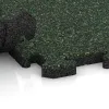 Großaufnahme vom Verbindungssystem von WARCO-Boden 2658 - Gehwegplatte im Farbdesign Angleška trava. Abmessungen 500 x 500 x 30 mm.