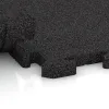 Großaufnahme vom Verbindungssystem von WARCO-Boden 3330 - Fitnes zaščitna podlaga HD im Farbdesign Antracit. Abmessungen 1000 x 1000 x 30 mm.