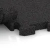 Großaufnahme vom Verbindungssystem von WARCO-Boden 5162 - Robna plošča HD im Farbdesign Antracit. Abmessungen 1000 x 485 x 40 mm.