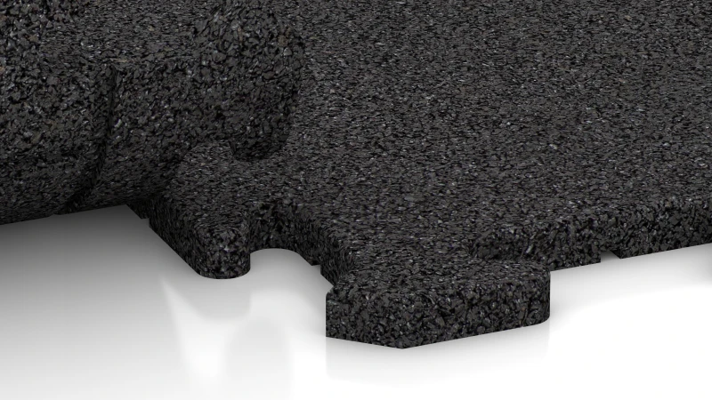 Puzzle spoj z rahlo zaokroženim posnetjem