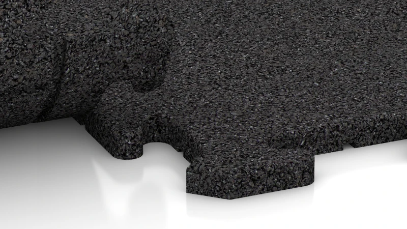 Puzzle spoj z rahlo zaokroženim posnetjem