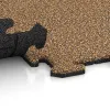 Großaufnahme vom Verbindungssystem von WARCO-Boden 4790 - Kotna plošča HD im Farbdesign Maroko. Abmessungen 485 x 485 x 18 mm.