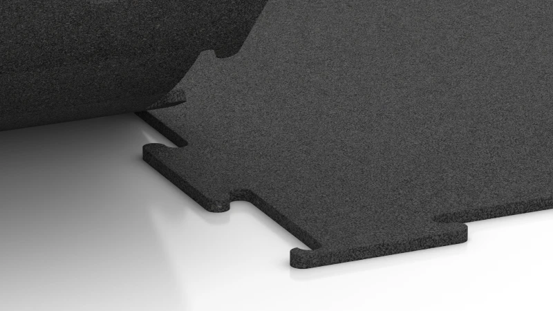 Izrezan puzzle spoj brez posnetja