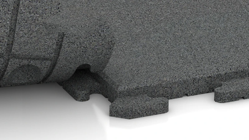 Skriti puzzle spoj z zaokroženim posnetjem