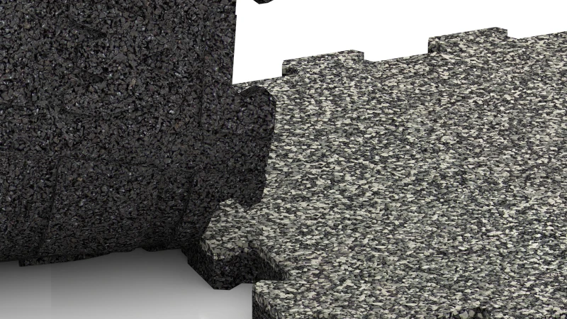 Izrezan puzzle spoj brez posnetja