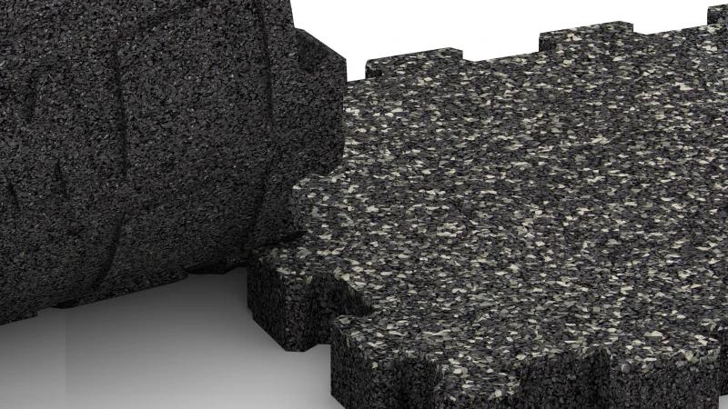 Izrezan puzzle spoj brez posnetja