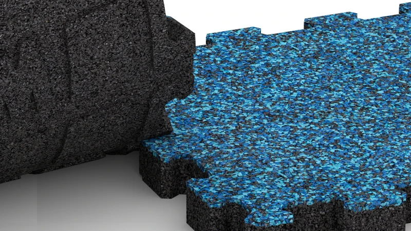 Izrezan puzzle spoj brez posnetja