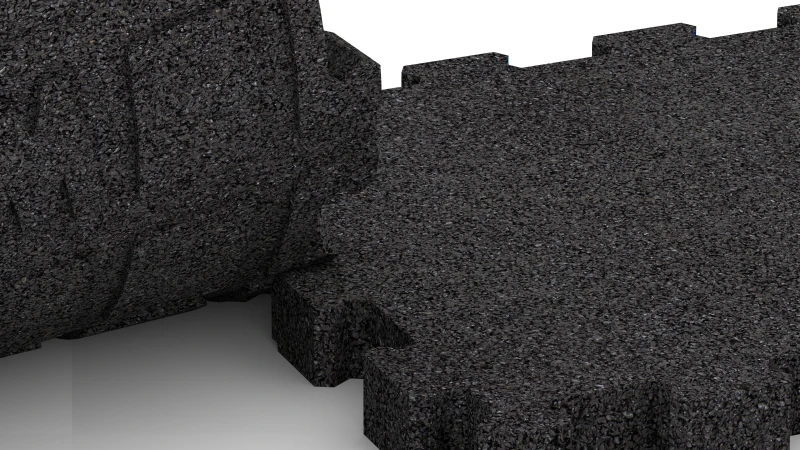 Izrezan puzzle spoj brez posnetja