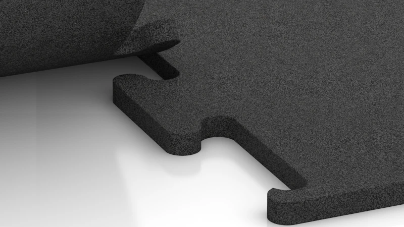 Izrezan puzzle spoj brez posnetja