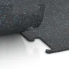 Großaufnahme vom Verbindungssystem von WARCO-Boden 3766 - Fitnes podlaga Fitness Performance Elite im Farbdesign Rahlo Modro Posuto. Abmessungen 500 x 500 x 10 mm.