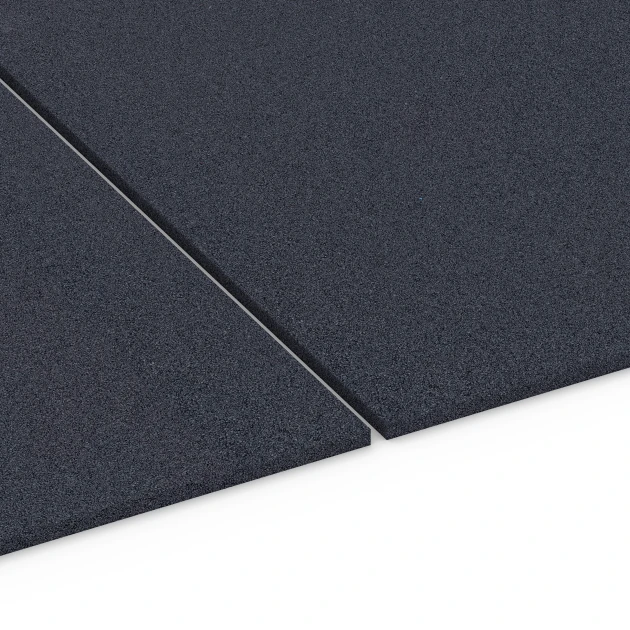 Großaufnahme vom Verbindungssystem von WARCO-Boden 6175 - Fitness Performance Elite Talna obloga za vadbo im Farbdesign Antracit. Abmessungen 100 × 100 × 1,5 cm.