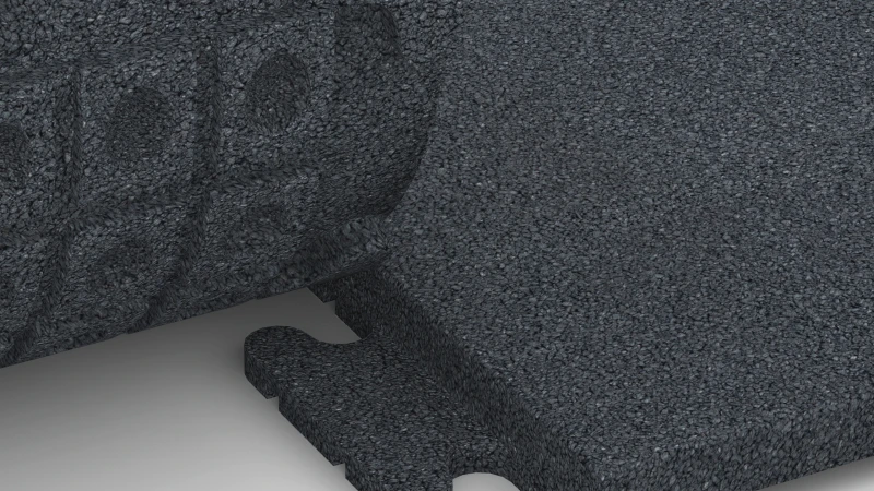 Skriti puzzle spoj z zaokroženim posnetjem