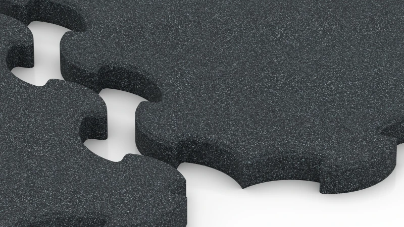 Optimizirano puzzle zobčenje z rahlim posnetjem