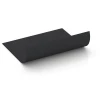 Großaufnahme vom Verbindungssystem von WARCO-Boden 7075 - Fitness Performance Basic gumijasta talna obloga za fitnes im Farbdesign Antracit. Abmessungen 100 x 100 x 1 cm | 1,00 m².