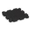 Aufsicht auf die Unterseite, also die Bodenseite von WARCO-Formteil 5901 - Eventna zunanja plošča im Format 500 x 500 x 40 mm.