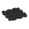 Aufsicht auf die Unterseite, also die Bodenseite von WARCO-Formteil 5904 - Eventna zunanja plošča im Format 500 x 500 x 40 mm.