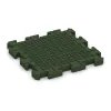 Aufsicht auf die Unterseite, also die Bodenseite von WARCO-Formteil 5882 - Eventna zunanja plošča im Format 500 x 500 x 40 mm.