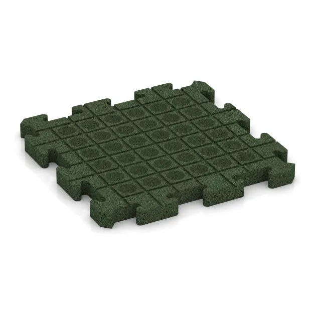 Aufsicht auf die Unterseite, also die Bodenseite von WARCO-Formteil 5882 - Eventna zunanja plošča im Format 500 x 500 x 40 mm.