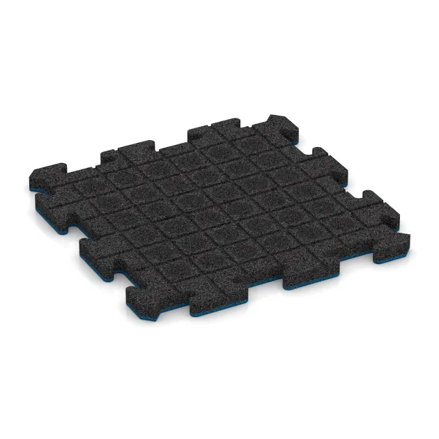 Aufsicht auf die Unterseite, also die Bodenseite von WARCO-Formteil 5296 - Ploščica rob bazena im Format 500 x 500 x 30 mm.