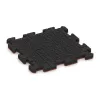 Aufsicht auf die Unterseite, also die Bodenseite von WARCO-Formteil 5817 - Eventna zunanja plošča im Format 500 x 500 x 30 mm.